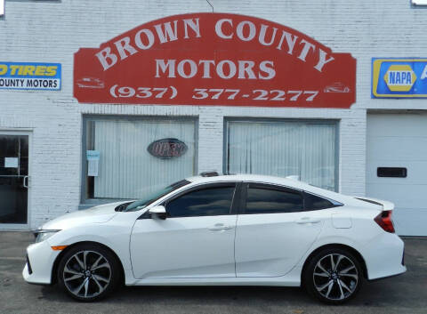 2018 Honda Civic for sale at Brown County Motors in Russellville OH