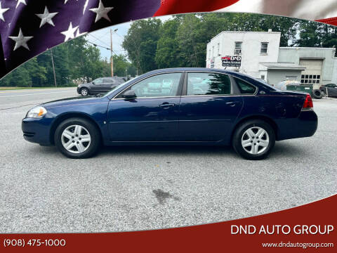 2008 Chevrolet Impala for sale at DND AUTO GROUP in Belvidere NJ