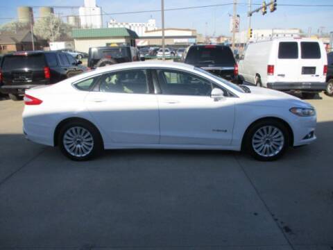 2014 Ford Fusion Hybrid for sale at Eden's Auto Sales in Valley Center KS