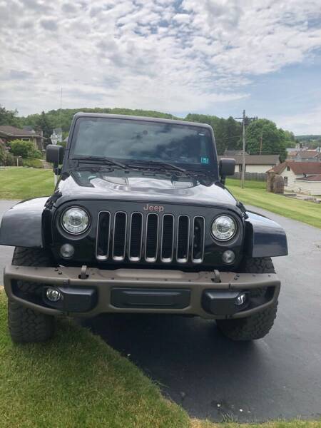2017 Jeep Wrangler Unlimited for sale at Selective Wheels in Windber PA