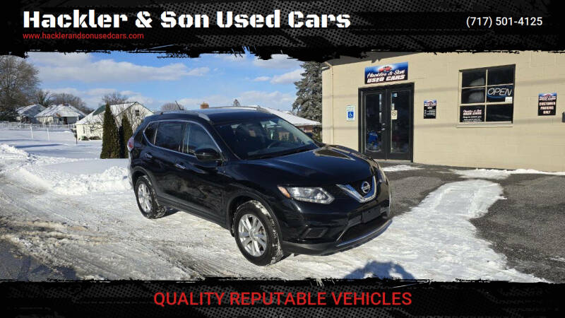 2016 Nissan Rogue for sale at Hackler & Son Used Cars in Red Lion PA