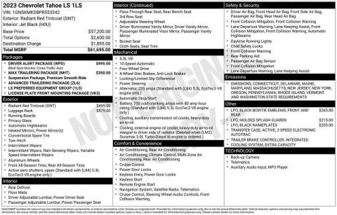 2023 Chevrolet Tahoe LS
