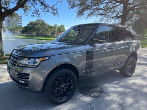 2017 Land Rover Range Rover for sale at KING PARTNERS LLC in West Palm Beach FL
