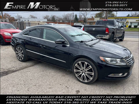 2013 Volkswagen CC for sale at Empire Motors LTD in Cleveland OH