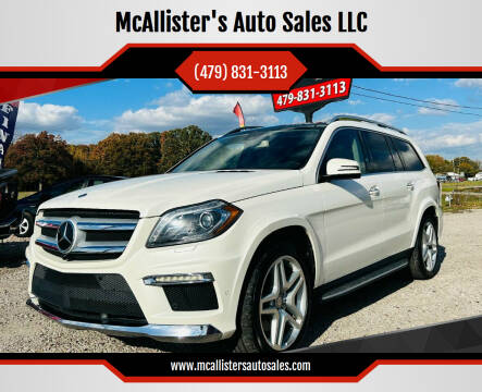 2014 Mercedes-Benz GL-Class for sale at McAllister's Auto Sales LLC in Van Buren AR