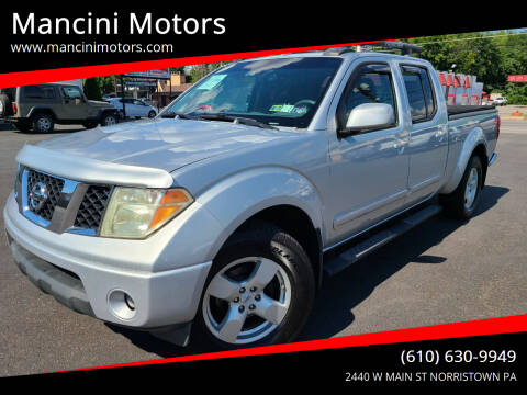 2007 Nissan Frontier for sale at Mancini Motors in Norristown PA