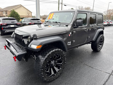 2018 Jeep Wrangler Unlimited Sport S