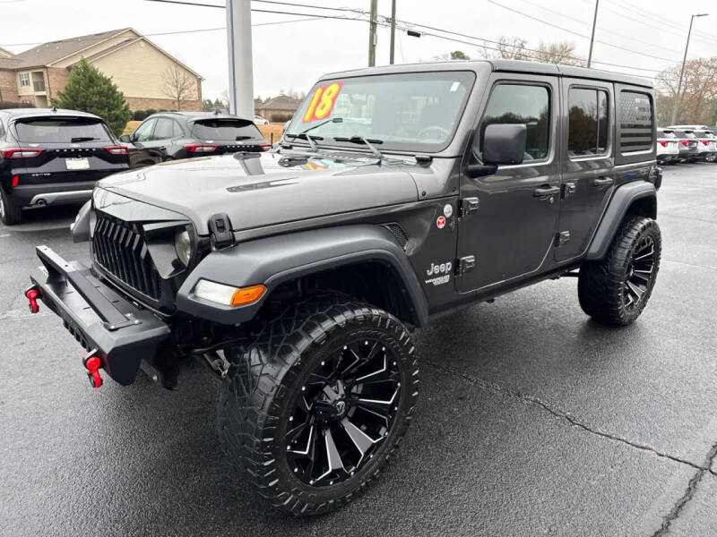 2018 Jeep Wrangler Unlimited Sport S