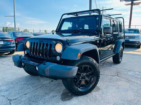 2014 Jeep Wrangler Unlimited for sale at Best Cars of Georgia in Gainesville GA