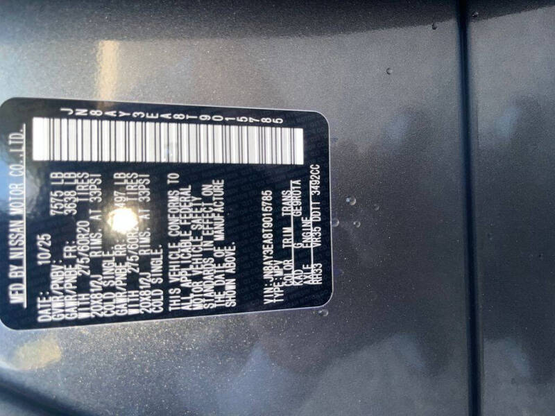 2026 Nissan Armada Platinum