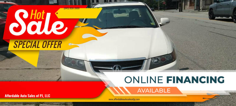 2004 Acura TSX for sale at Affordable Auto Sales of PJ, LLC in Port Jervis NY