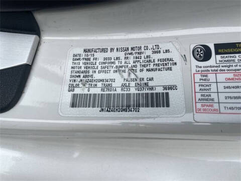 2016 Nissan 370Z Sport