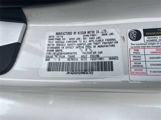 2016 Nissan 370Z Sport