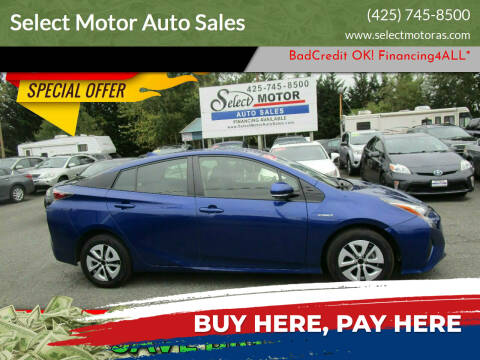 2017 Toyota Prius for sale at Select Motor Auto Sales in Lynnwood WA