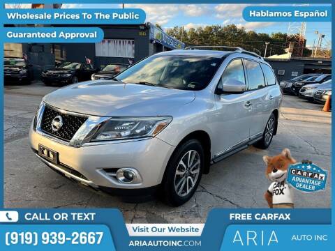 2013 Nissan Pathfinder for sale at Aria Auto Inc. in Raleigh NC