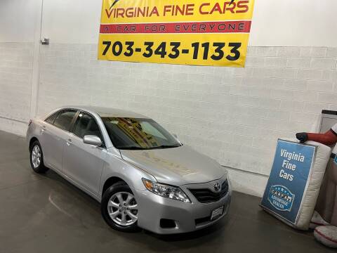 2011 Toyota Camry for sale at Virginia Fine Cars in Chantilly VA
