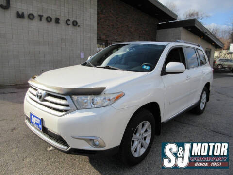 2013 Toyota Highlander for sale at S & J Motor Co Inc. in Merrimack NH