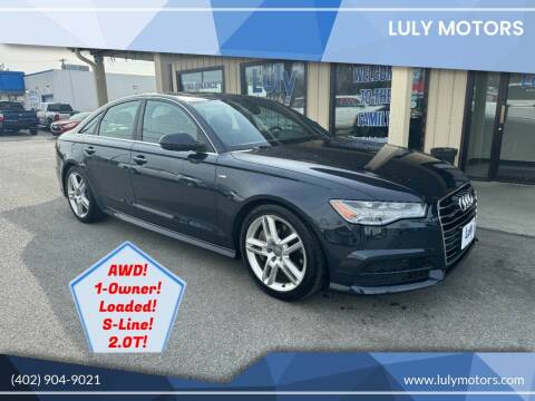 2017 Audi A6 for sale at Luly Motors in Lincoln NE