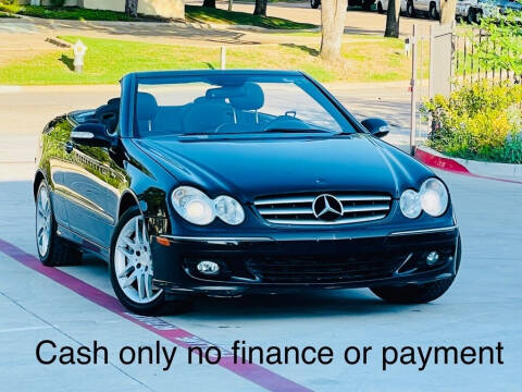 2009 Mercedes-Benz CLK for sale at Texas Drive Auto in Dallas TX