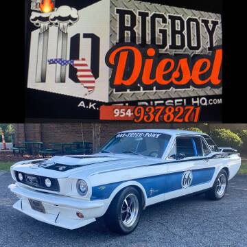 1966 Ford Mustang for sale at BIG BOY DIESELS in Fort Lauderdale FL
