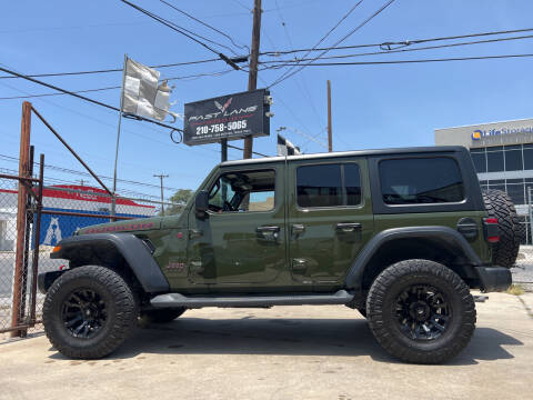2021 Jeep Wrangler Unlimited for sale at FAST LANE AUTO SALES in San Antonio TX