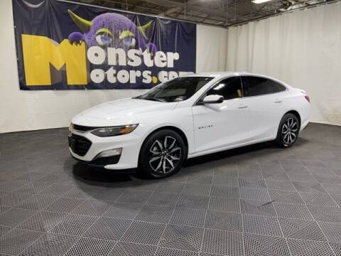 2021 Chevrolet Malibu for sale at Monster Motors in Michigan Center MI