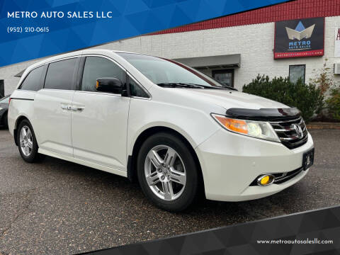 2012 Honda Odyssey for sale at METRO AUTO SALES LLC in Blaine MN