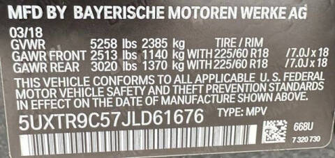 2018 BMW X3 xDrive30i