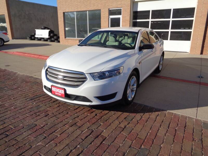 2017 Ford Taurus for sale at Rediger Automotive in Milford NE