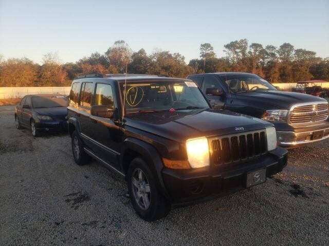 Black 2006 Jeep Commander Base 4dr SUV 4WD 1