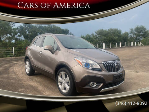 2015 Buick Encore for sale at Cars of America in Houston TX