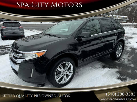 2013 Ford Edge for sale at Spa City Motors in Ballston Spa NY