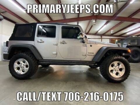 2014 Jeep Wrangler Unlimited for sale at PRIMARY AUTO GROUP Jeep Wrangler Hummer Argo Sherp in Dawsonville GA