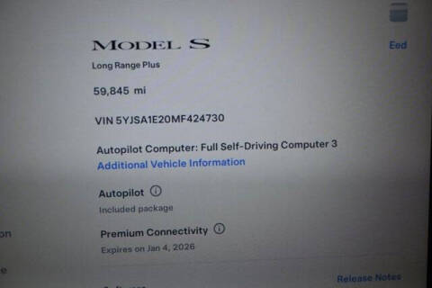 2021 Tesla Model S Long Range Plus