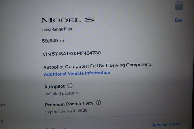 2021 Tesla Model S Long Range Plus