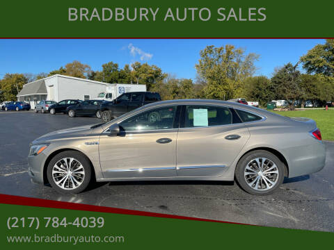 2017 Buick LaCrosse for sale at BRADBURY AUTO SALES in Gibson City IL