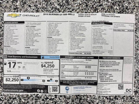 2019 Chevrolet Silverado 1500 LD LT