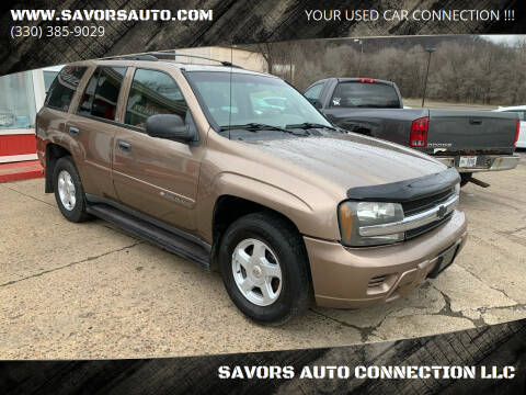 2002 Chevrolet TrailBlazer for sale at SAVORS AUTO CONNECTION LLC in East Liverpool OH