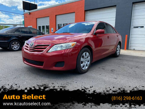 2010 Toyota Camry for sale at KC AUTO SELECT in Kansas City MO