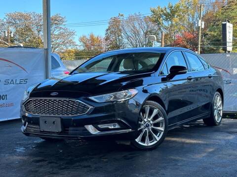 2017 Ford Fusion for sale at MAGIC AUTO SALES in Little Ferry NJ
