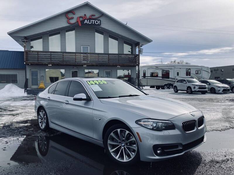 2016 BMW 5 Series for sale at Epic Auto in Idaho Falls ID