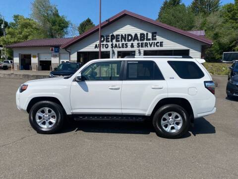 2020 Toyota 4Runner for sale at Dependable Auto Sales and Service in Binghamton NY