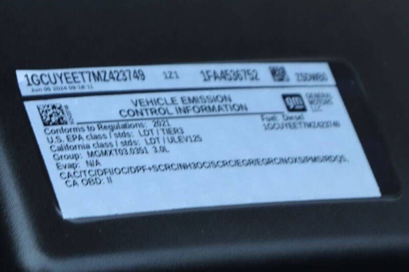 2021 Chevrolet Silverado 1500
