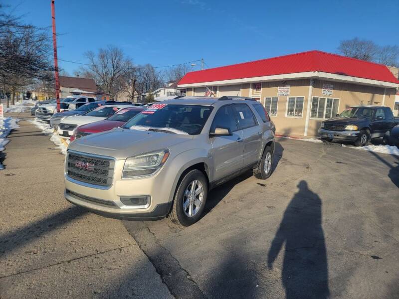 2013 GMC Acadia for sale at THE PATRIOT AUTO GROUP LLC in Elkhart IN