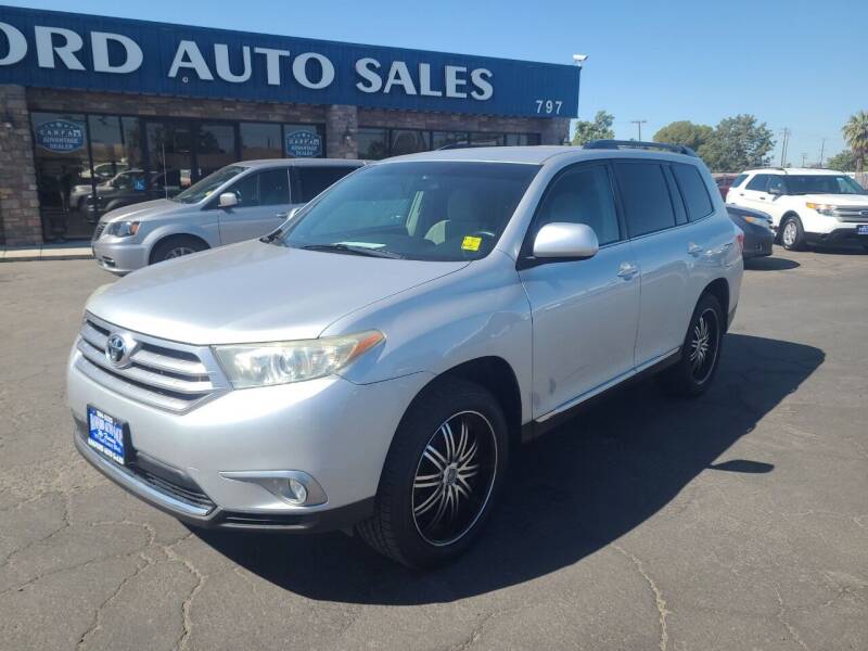 2011 Toyota Highlander for sale at Hanford Auto Sales in Hanford CA