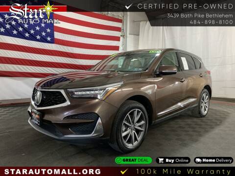 2019 Acura RDX for sale at STAR AUTO MALL 512 in Bethlehem PA