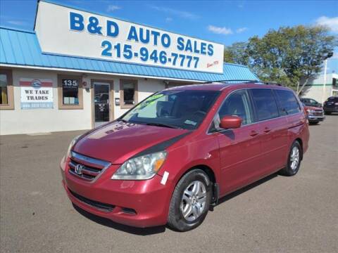 2005 Honda Odyssey for sale at B & D Auto Sales Inc. in Fairless Hills PA