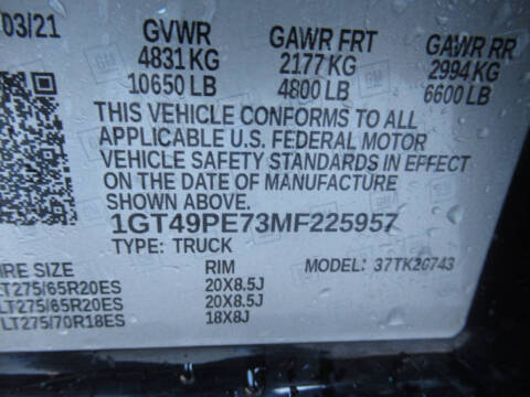 2021 GMC Sierra 2500HD