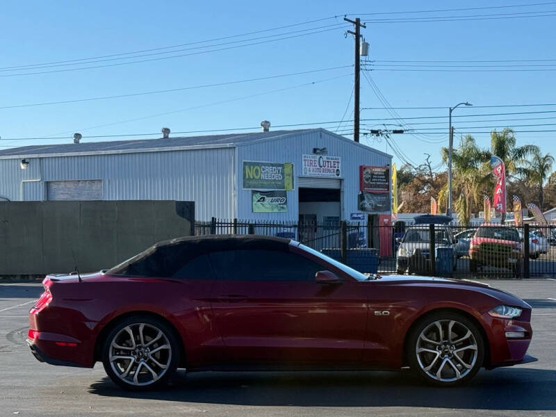 Used 2018 Ford Mustang GT Premium with VIN 1FATP8FF6J5135920 for sale in Sacramento, CA