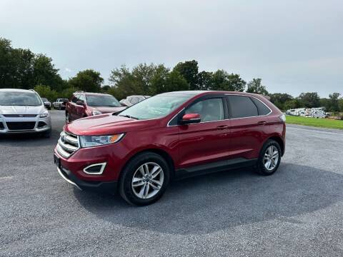 2015 Ford Edge for sale at Riverside Motors in Glenfield NY